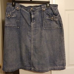 Jean skirt
